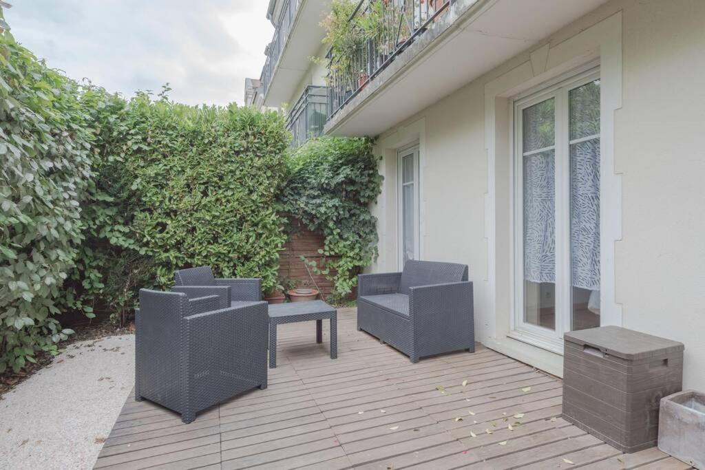 Garden Apartment Next To Disneyland Бюссі-Сен-Жорж Екстер'єр фото