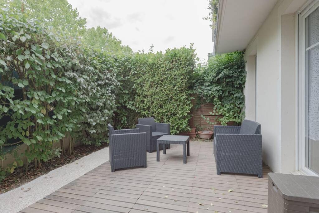 Garden Apartment Next To Disneyland Бюссі-Сен-Жорж Екстер'єр фото